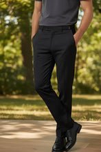 "Ethan" Black Super 150's Luxury Viscose Blend Suit Pants - worldlywayz store"Ethan" Black Super 150's Luxury Viscose Blend Suit Pants